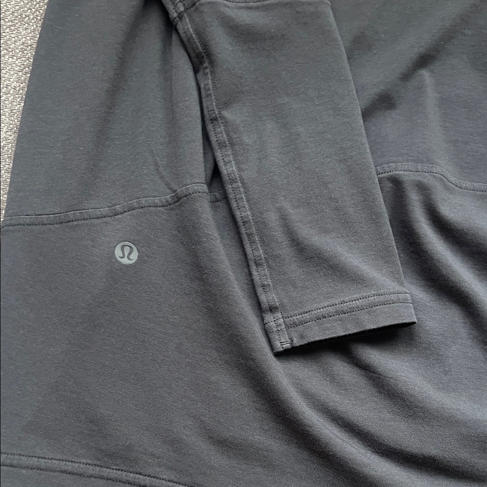 Lululemon Athletica Black V-Neck Top - Picture 5 of 5
